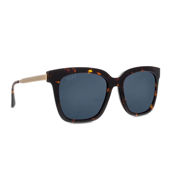 Diff Bella Tortoise Shell Sunglasses - Picture 2 of 8